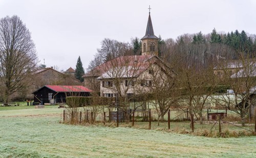 Impression of Aydoilles, a commune in the Vosges department in Grand Est in northeastern France at