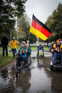 DEU Germany Germany Dresden Celebration of German unity in the 26th year of reunification, Pegida