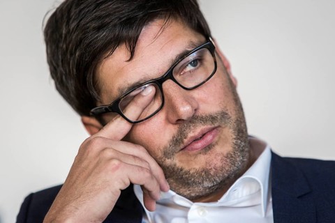 DEU Germany Germany Berlin The new Berlin Senator of Justice, the Green politician Dirk Behrendt in
