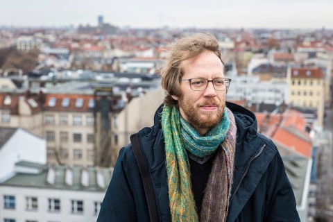 DEU Germany Germany Berlin The city councillor for Kreuzberg-Friedrichshain, Florian Schmidt, poses