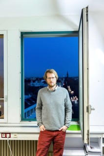 DEU Germany Germany Berlin The city councillor for Kreuzberg-Friedrichshain, Florian Schmidt, poses