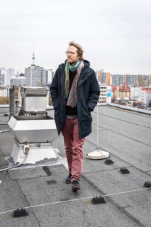 DEU Germany Germany Berlin The city councillor for Kreuzberg-Friedrichshain, Florian Schmidt, poses