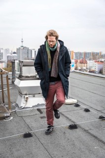 DEU Germany Germany Berlin The city councillor for Kreuzberg-Friedrichshain, Florian Schmidt, poses