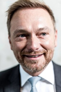 DEU Germany Germany Berlin FDP chairman Christian Lindner visits the TAZ. Portrait photos