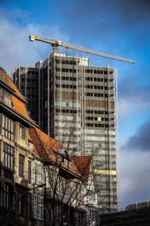 DEU Germany Germany Berlin The Steglitz roundabout in the sunlight