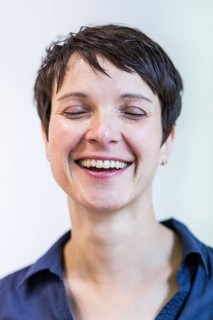 DEU Germany Germany Leipzig Portrait of the Federal Chairwoman of the AFD, Alternative for Germany,