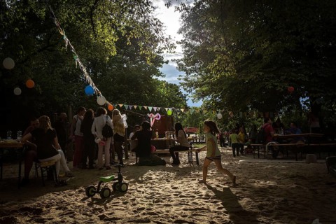 DEU Germany Germany Berlin Summer party at the Nordwest day care centre on Prager Platz