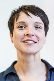 DEU Germany Germany Leipzig Portrait of the Federal Chairwoman of the AFD, Alternative for Germany,