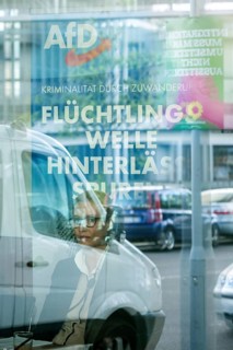 DEU Germany Germany Berlin AFD press conference on immigration and crime with Alice Weidel and