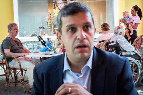 DEU Germany Germany Berlin The SPD parliamentary group leader of the Berlin SPD Raed Saleh in his