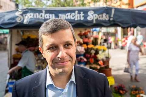 DEU Germany Germany Berlin The SPD parliamentary group leader of the Berlin SPD Raed Saleh in his