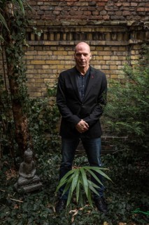 DEU Germany Germany Berlin Former Greek Finance Minister Yanis Varoufakis at an interview in