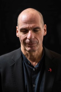 DEU Germany Germany Berlin Former Greek Finance Minister Yanis Varoufakis at an interview in