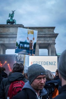 DEU Germany Germany Berlin The solidarity event for imprisoned Turkish journalists organised by