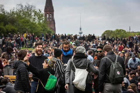 DEU Germany Germany Berlin 1st May in Berlin, Myfest and demonstrations