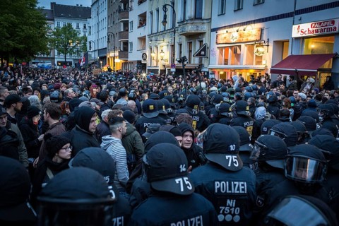DEU Germany Germany Berlin 1st May in Berlin, Myfest and demonstrations