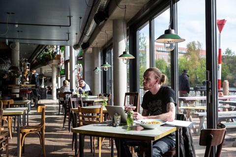 DEU Germany Germany Berlin The new home of the makers of Bar 25 and Kater Holzig at Holzmarkt 25,
