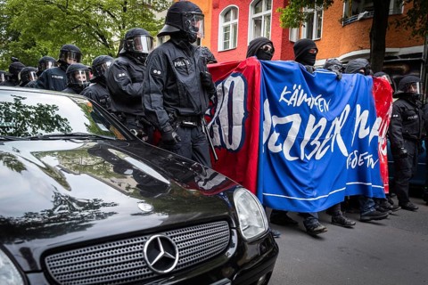 DEU Germany Germany Berlin 1st May in Berlin, Myfest and demonstrations