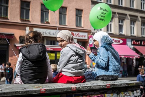 DEU Germany Germany Berlin 1st May in Berlin, Myfest and demonstrations