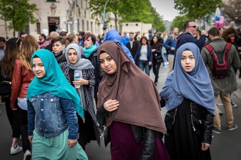 DEU Germany Germany Berlin 1st May in Berlin, Myfest and demonstrations