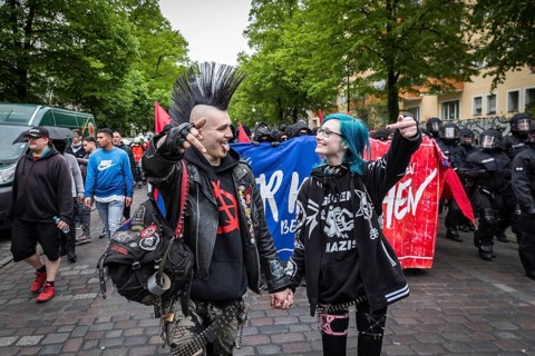 DEU Germany Germany Berlin 1st May in Berlin, Myfest and demonstrations