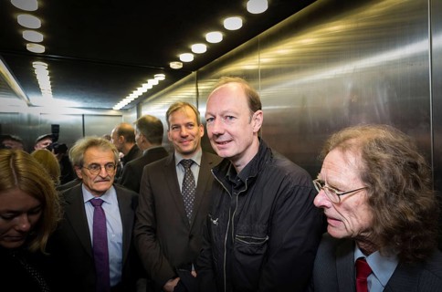 DEU Germany Germany Berlin Trial against Die Partei begins at the Berlin Administrative Court. The