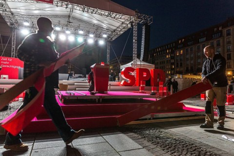 DEU Germany Germany Berlin Final rally of SPD chancellor candidate Martin Schulz at Berlin's