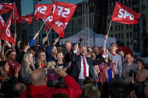DEU Germany Germany Berlin Final rally of SPD chancellor candidate Martin Schulz at Berlin's