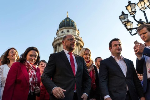 DEU Germany Germany Berlin Final rally of SPD chancellor candidate Martin Schulz at Berlin's