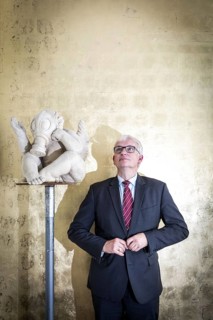 DEU Germany Germany Berlin The Managing Director of Deutsche Umwelthilfe, Jürgen Resch, next to a