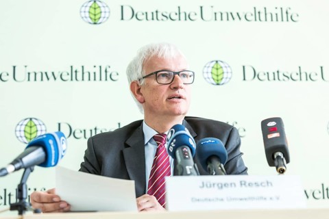 DEU Germany Germany Berlin The Managing Director of Deutsche Umwelthilfe, Jürgen Resch, during a