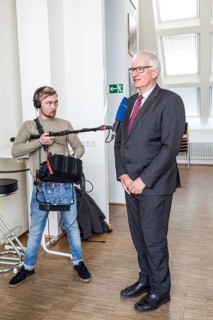 DEU Germany Germany Berlin The Managing Director of Deutsche Umwelthilfe, Jürgen Resch, during a