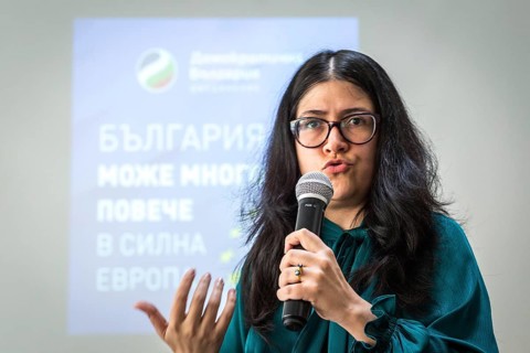 DEU Germany Germany Berlin Election campaign event organised by Bulgarian parliamentarian Maria