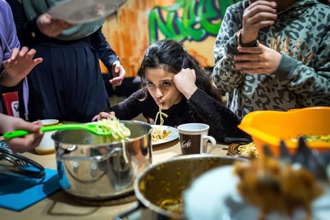 DEU Germany Germany Berlin The day centre for young girls, the Schilleria in Neukölln, which is