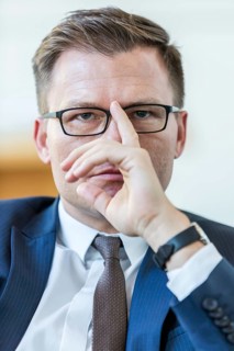 DEU Germany Germany Berlin An interview with Karsten Schneider, Parliamentary Secretary of the SPD