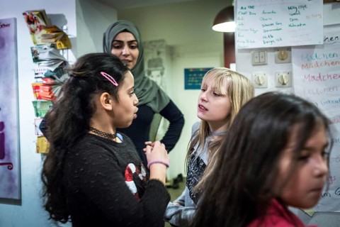 DEU Germany Germany Berlin The day centre for young girls, the Schilleria in Neukölln, which is