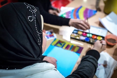 DEU Germany Germany Berlin The day centre for young girls, the Schilleria in Neukölln, which is