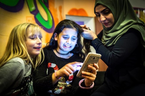 DEU Germany Germany Berlin The day centre for young girls, the Schilleria in Neukölln, which is