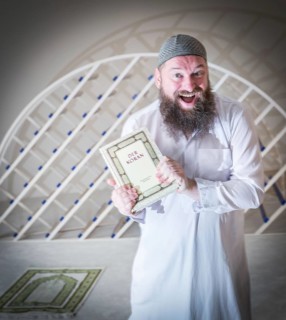 DEU Germany Germany Berlin The head of the Ibn Rushd Goethe Mosque, Christian Hermann, poses in the
