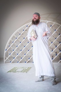 DEU Germany Germany Berlin The head of the Ibn Rushd Goethe Mosque, Christian Hermann, poses in the