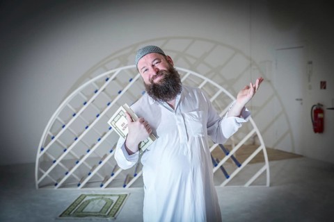 DEU Germany Germany Berlin The head of the Ibn Rushd Goethe Mosque, Christian Hermann, poses in the