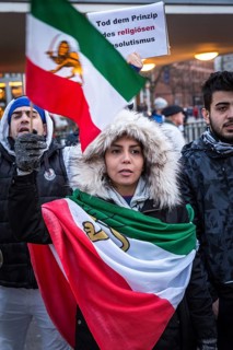 DEU Germany Germany Berlin Protests against the Iranian government by demonstrations of exiled