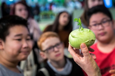DEU Germany Germany Berlin Scene of the Green Weeks, the annual trade fair on food, agriculture and