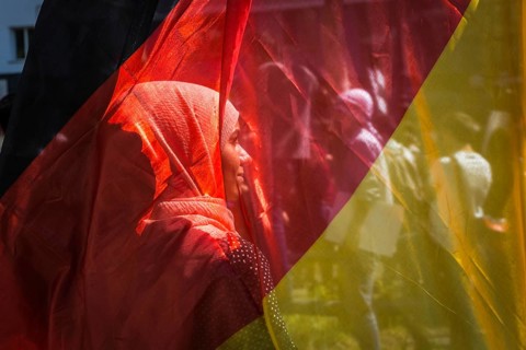 DEU Germany Germany Berlin Al Kuds March on the Kudamm