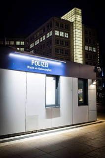 DEU Germany Germany Berlin The newly built police station at Alexanderplatz, which is intended to