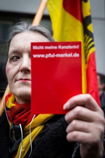DEU Germany Germany Berlin Demonstration ' March of Women, which was organised by AFD member,