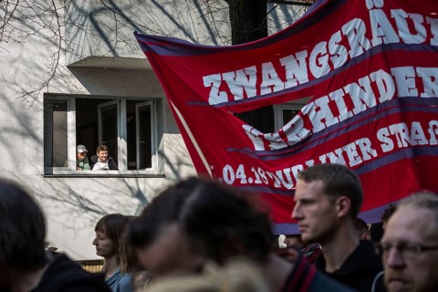 DEU Germany Germany Berlin More than 13, 000 people demonstrated in Berlin city centre on Saturday