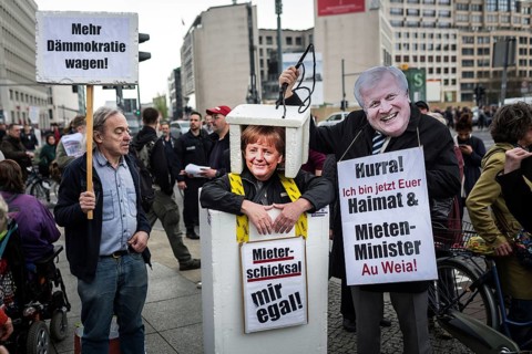 DEU Germany Germany Berlin More than 13, 000 people demonstrated in Berlin city centre on Saturday