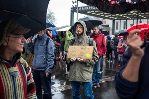 DEU Germany Germany Berlin More than 13, 000 people demonstrated in Berlin city centre on Saturday