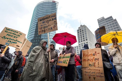 DEU Germany Germany Berlin More than 13, 000 people demonstrated in Berlin city centre on Saturday